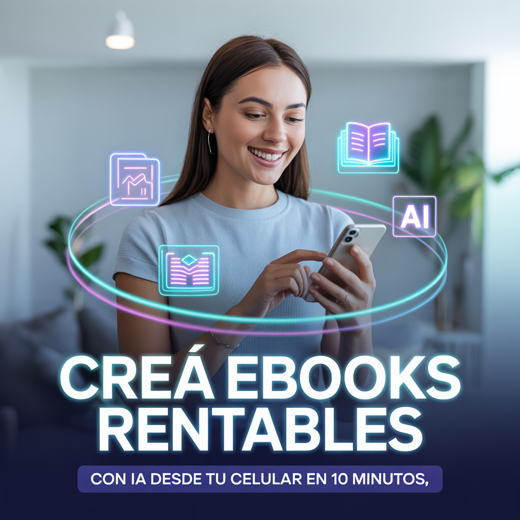 Curso Crea ebooks rentables con inteligencia artificial
